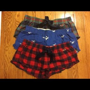 SET OF 2 ✨ Hollister Cheeky Pajama Bottoms